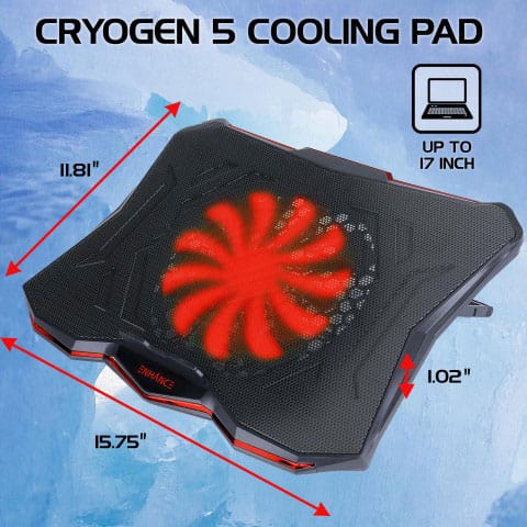 Enhance LED Cooling Stand Red P036321