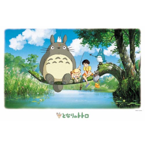 My Neighbor Totoro Jigsaw Puzzle Will Totoro catch a Fish (1000 pieces) P036328