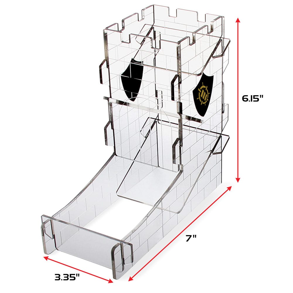 Enhance Tabletop Series Dice Tower Clear P036363