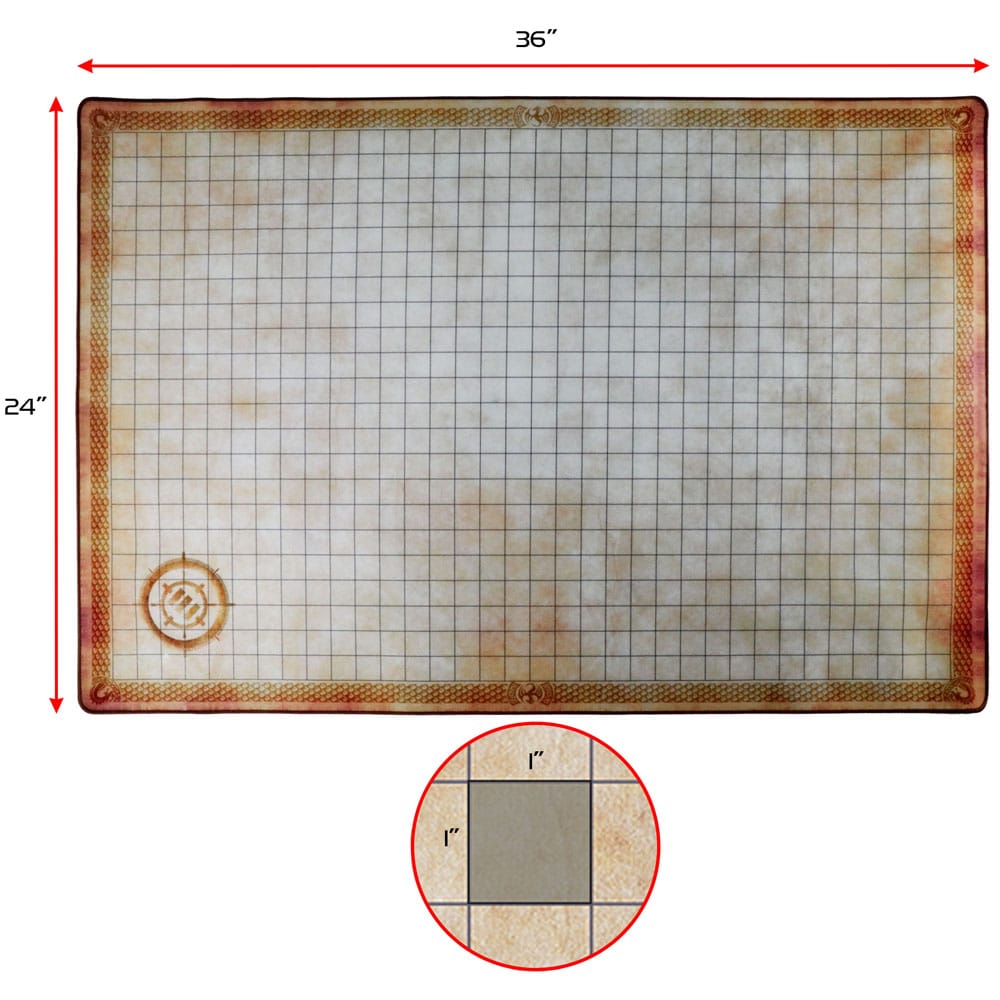 Enhance RPG Series Grid Mat Deluxe Edition DnD Map P036365