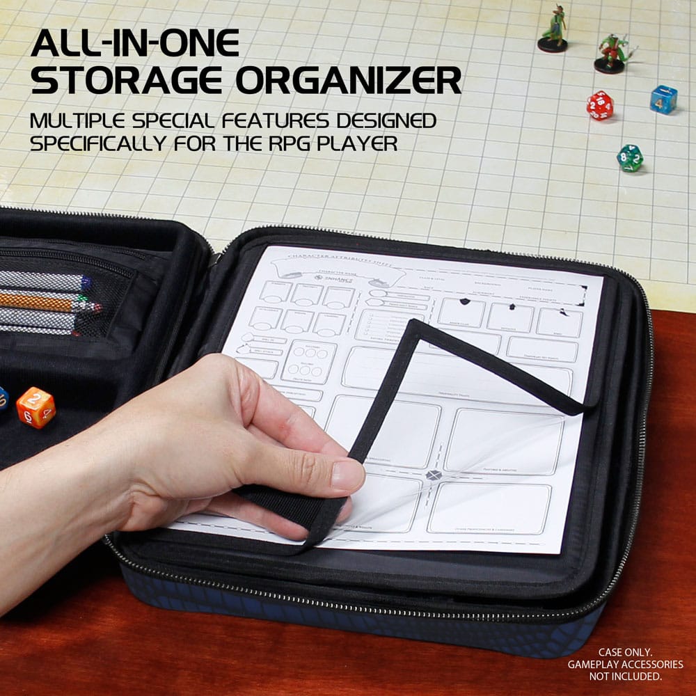 Enhance RPG Series Collector's Edition Organizer Case Blue P036370