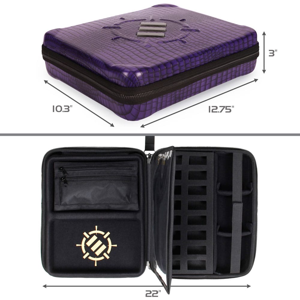 Enhance RPG Series Collector's Edition Organizer Case Purple P036373