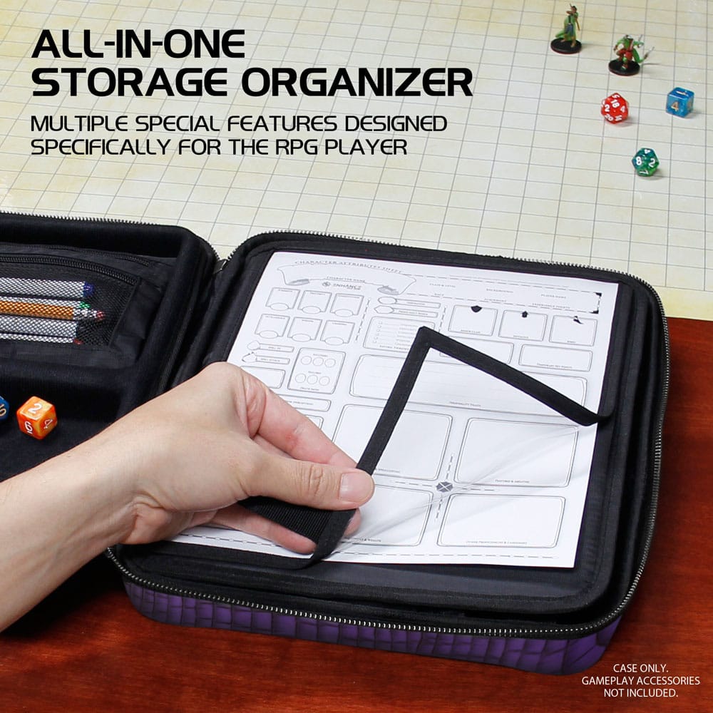 Enhance RPG Series Collector's Edition Organizer Case Purple P036373
