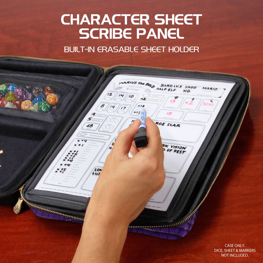 Enhance RPG Series Collector's Edition Organizer Case Purple P036373