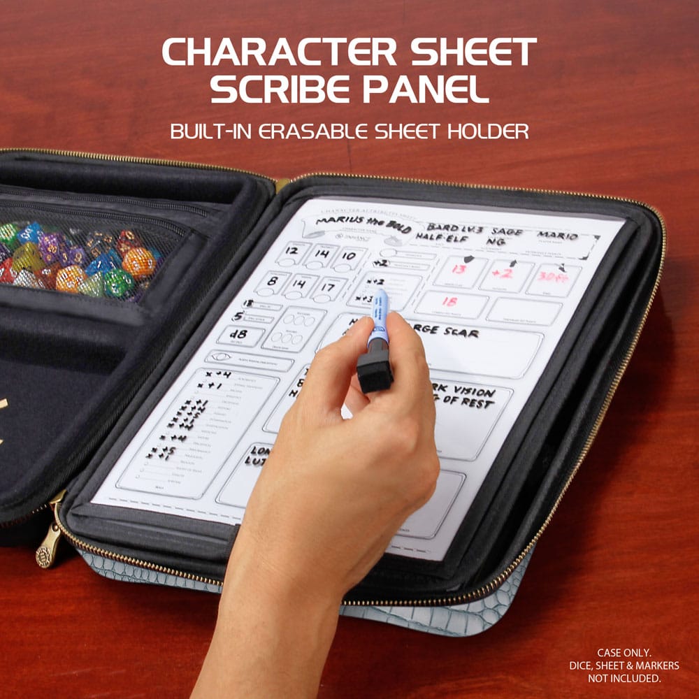 Enhance RPG Series Collector's Edition Organizer Case Silver P036375