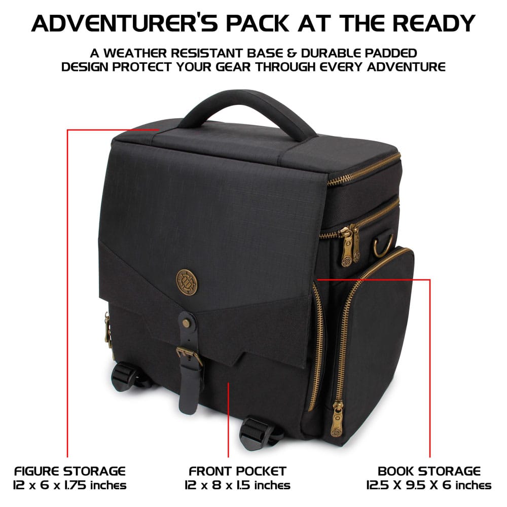 Enhance Tabletop Series Adventurer's Travel Bag Black P036384