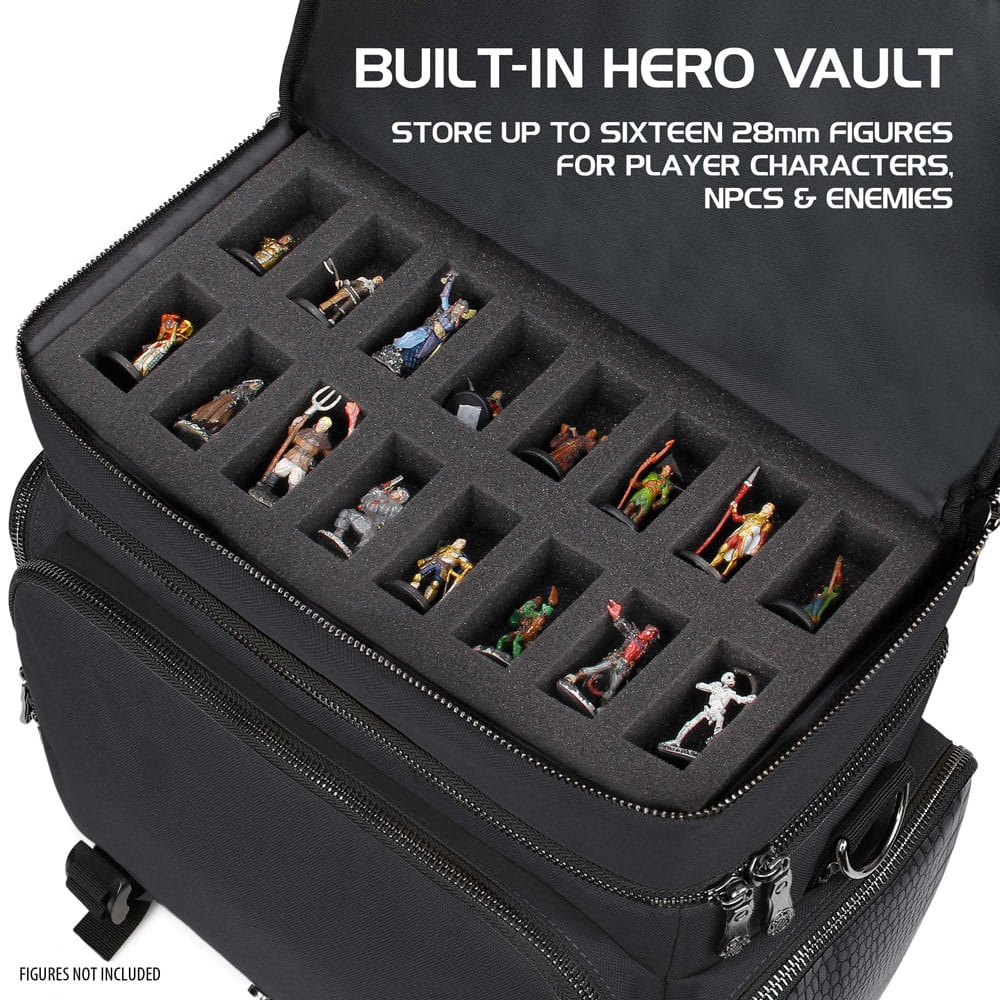 Enhance Tabletop Series Collectors Edition Adventurer's Travel Bag Black P036385