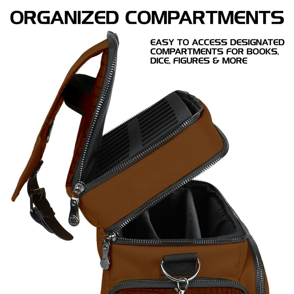 Enhance Tabletop Series Collectors Edition Adventurer's Travel Bag Brown P036387