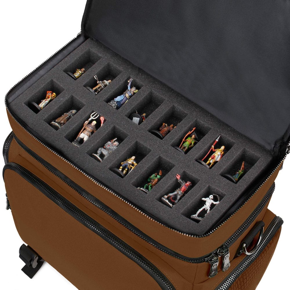 Enhance Tabletop Series Collectors Edition Adventurer's Travel Bag Brown P036387