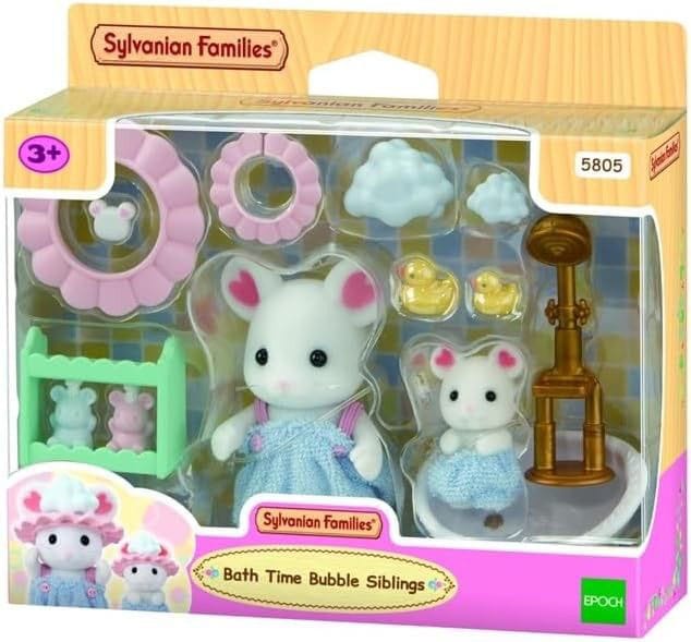 Sylvanian Families: Marshmallow Mouse Bath Fun Play Set P065528