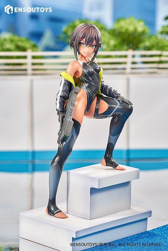 Arms Note Statue 1/7 Swim Team Bucho-chan 22 cm P036472