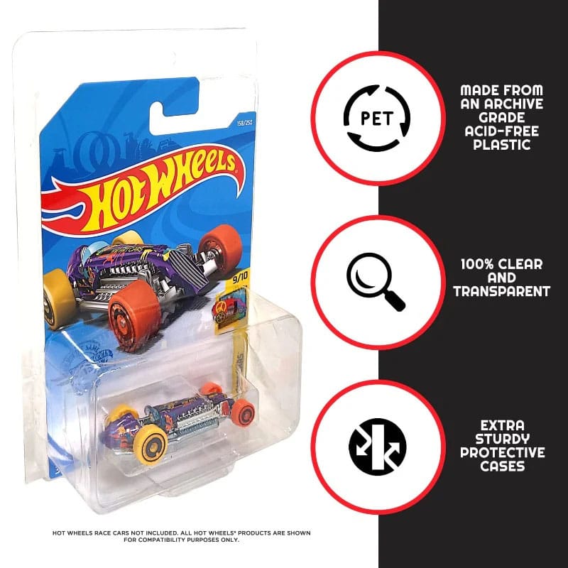 Hot Wheels Blisters 36-Pack for Long Card Mainline P036505