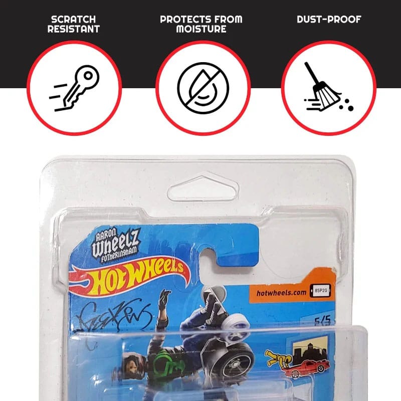 Hot Wheels European Series PET Blisters 50-Pack for Short Card P036506