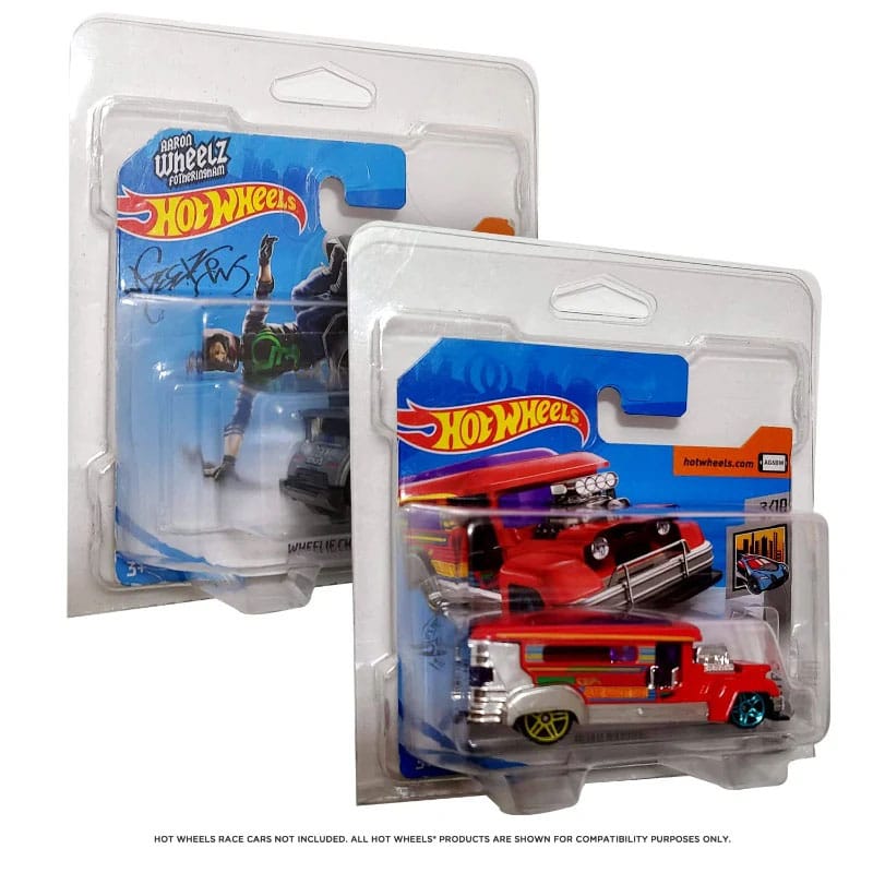 Hot Wheels European Series PET Blisters 50-Pack for Short Card P036506