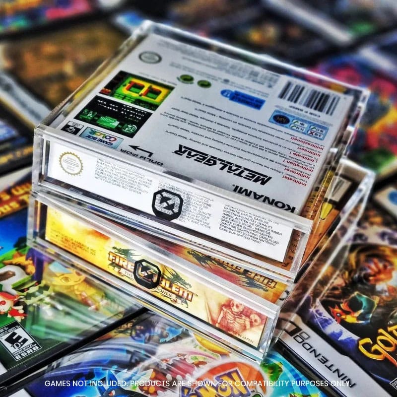 Acrylic Case 2-Pack for Gameboy/Gameboy Advance Games P036514