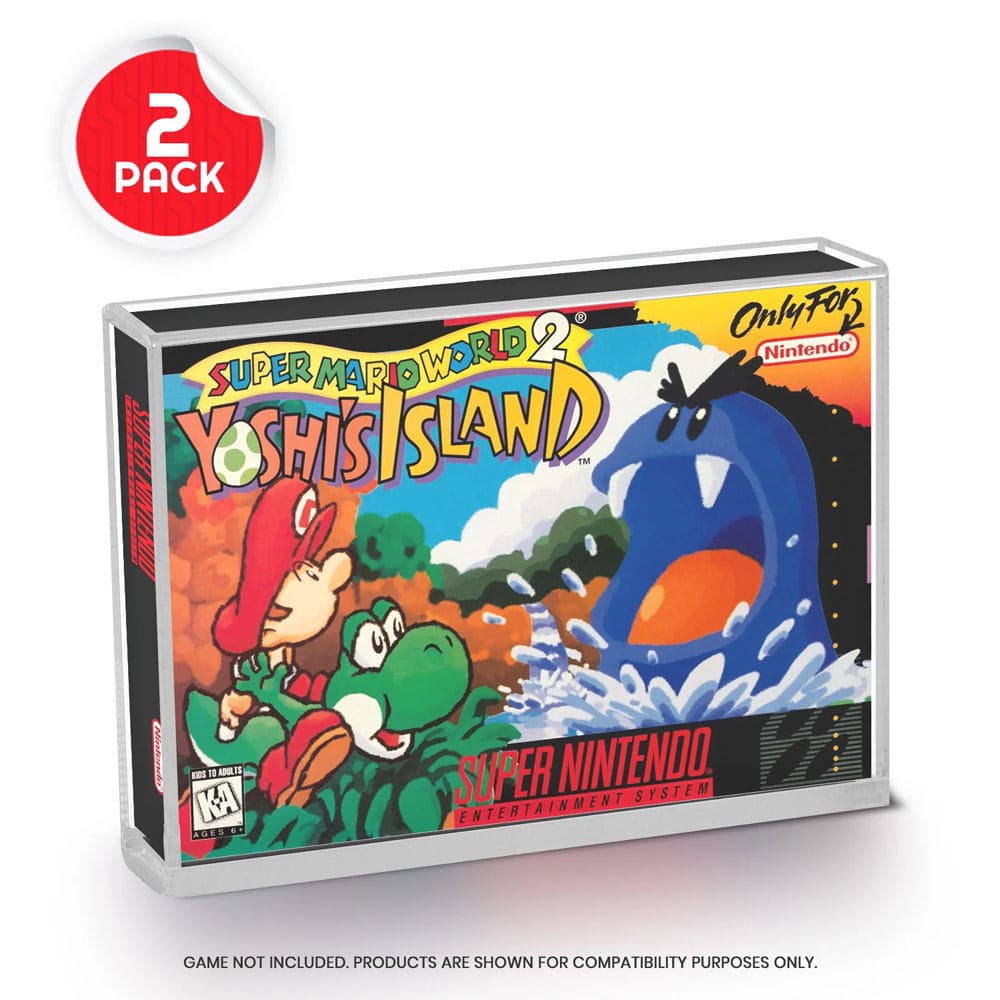 Acrylic Case 2-Pack for SNES/N64 P036515