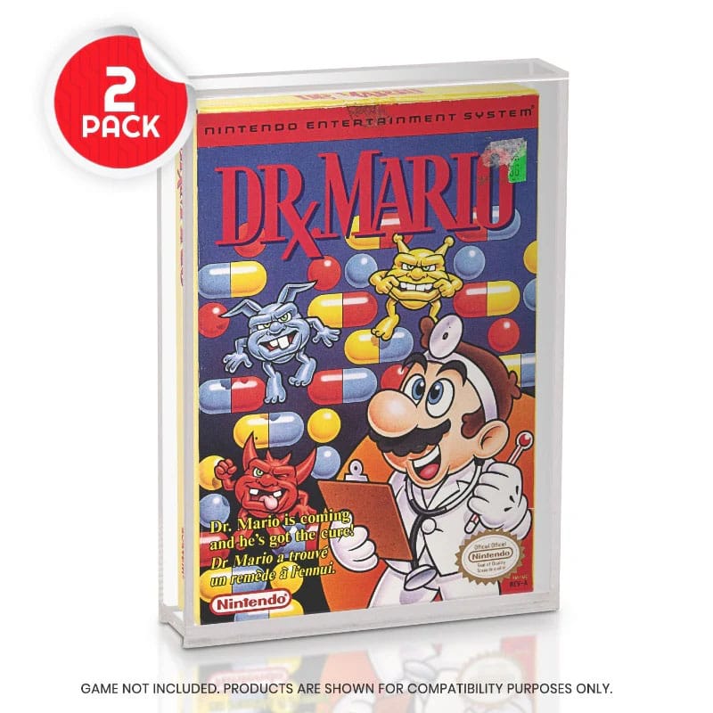 Acrylic Case 2-Pack for NES Games P036516