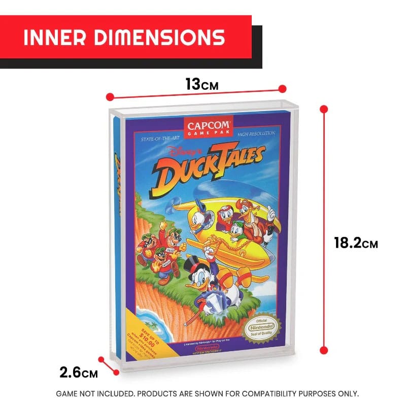 Acrylic Case 2-Pack for NES Games P036516