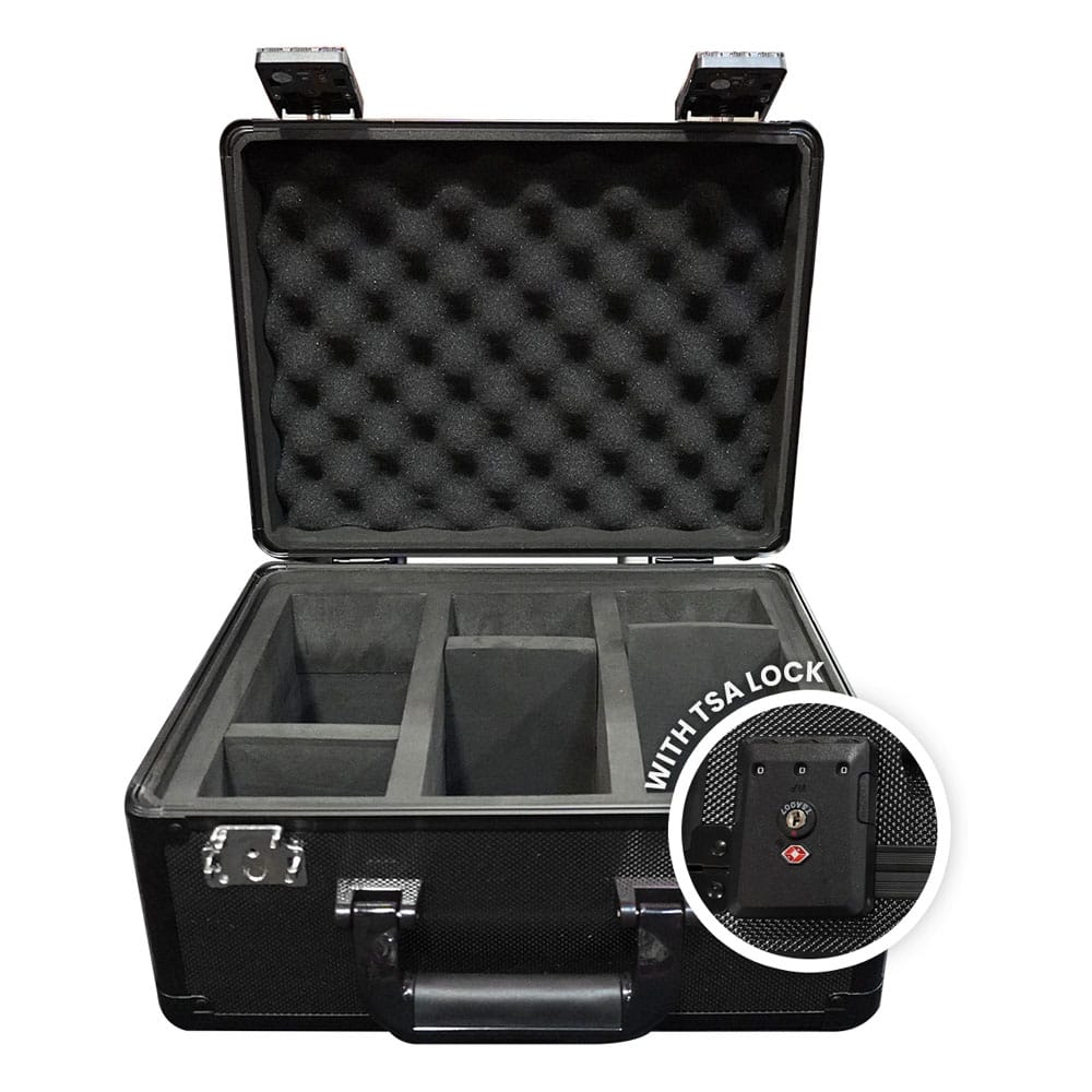Evoretro Trading Card Suitcase Black Small