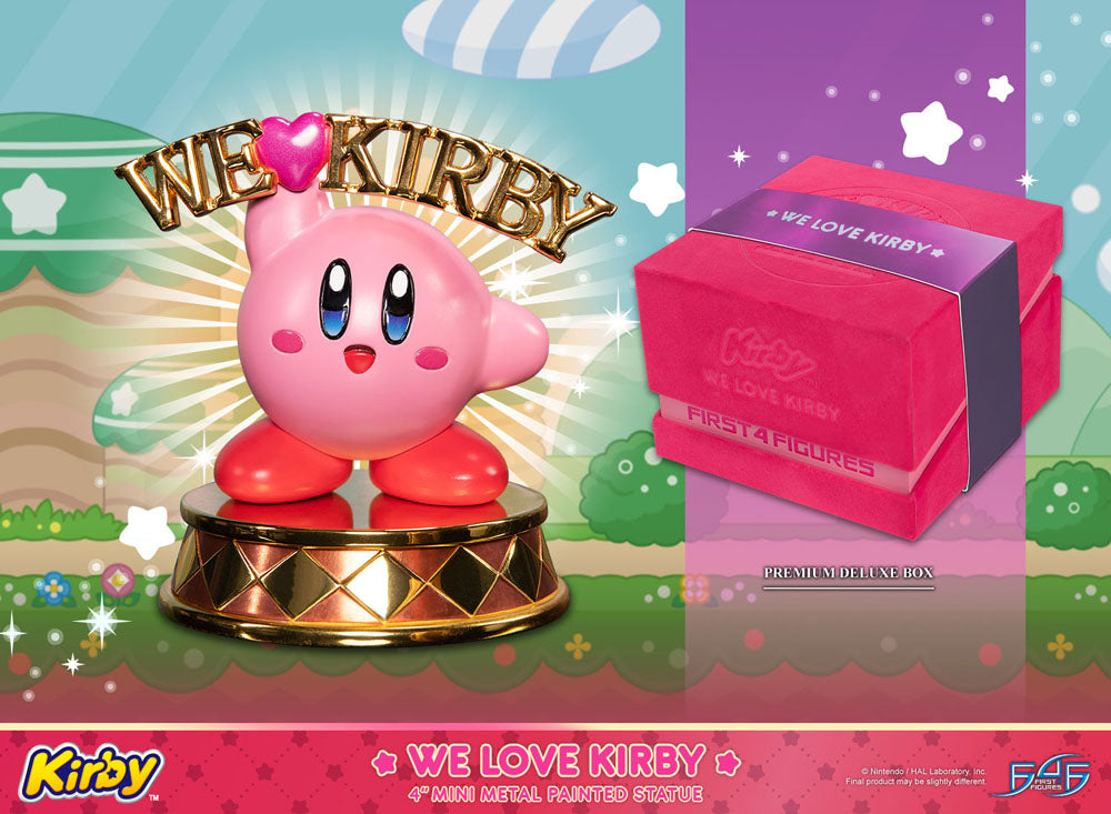 Kirby DieCast Statue We Love Kirby 10 cm P036851