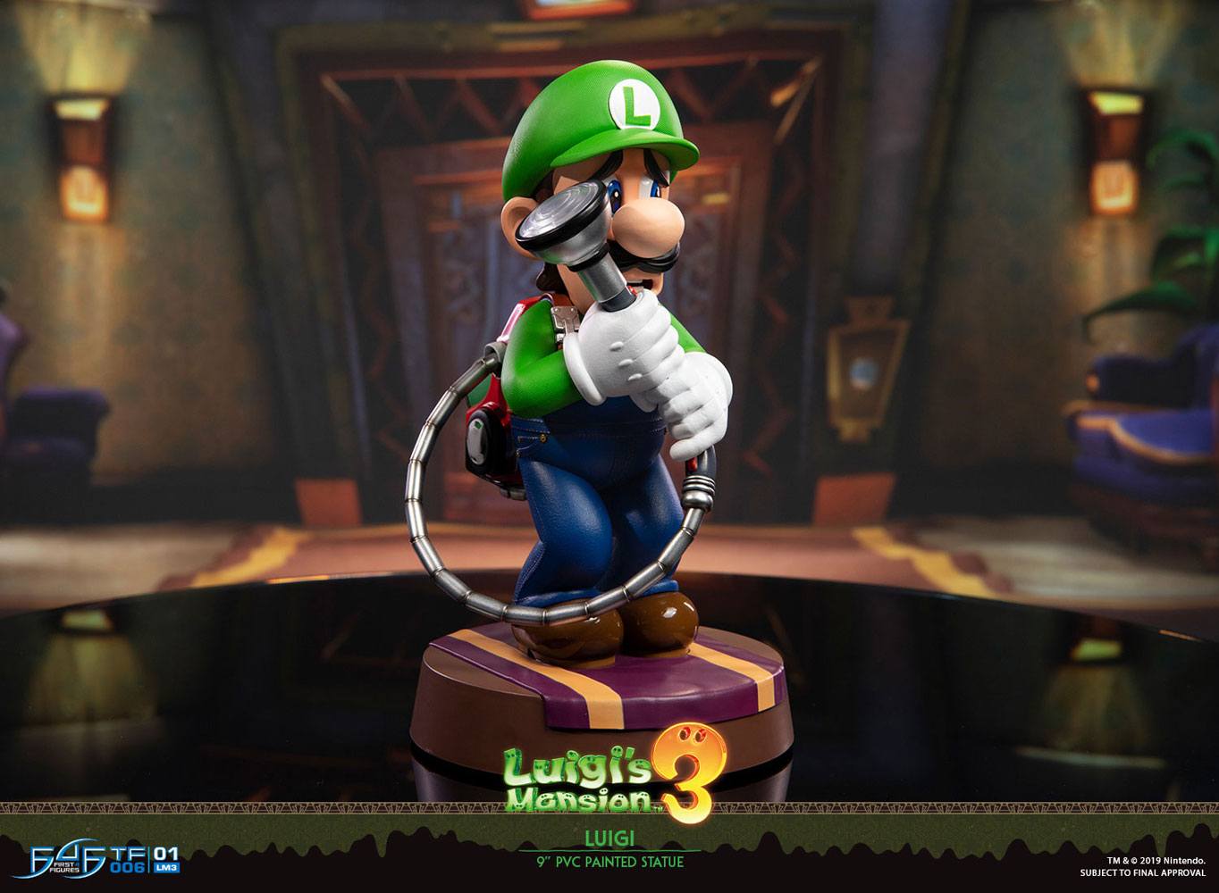 Luigi's Mansion 3 PVC Statue Luigi 23 cm P036853