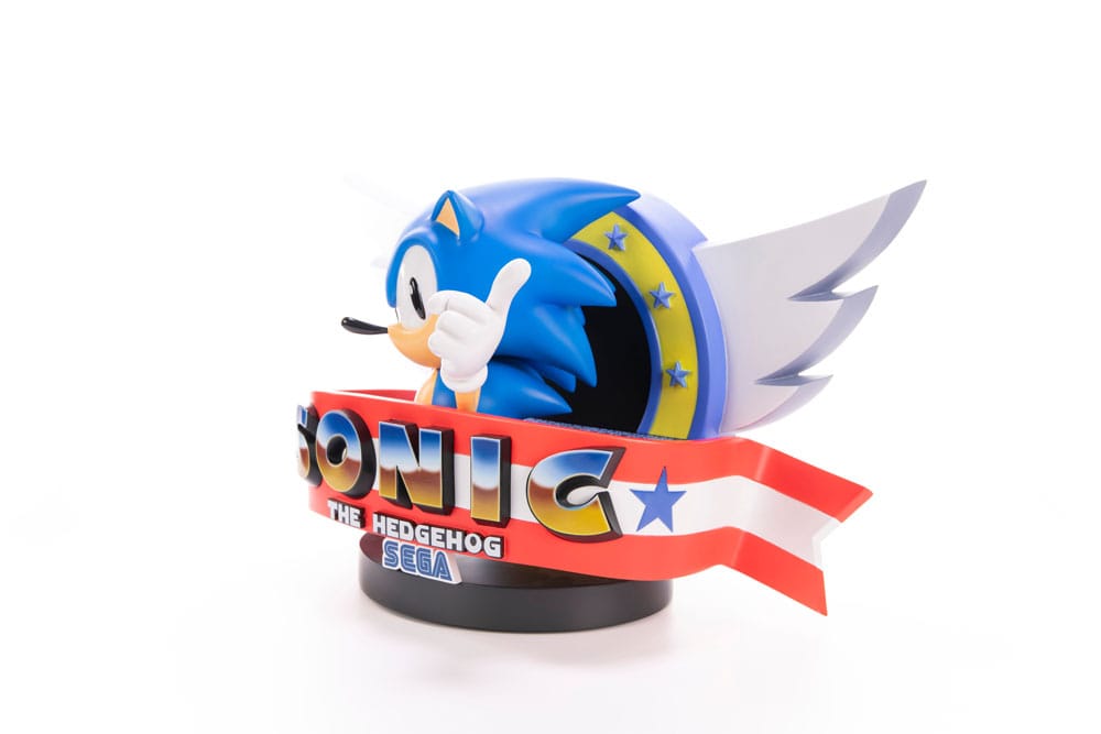 Sonic the Hedgehog Statue Sonic Title Screen 21 cm P036879