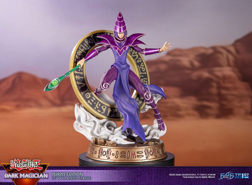 Yu-Gi-Oh! PVC Statue Dark Magician Purple Version 29 cm P036886