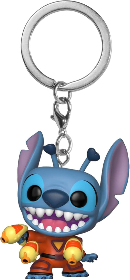 Lilo & Stitch POP! Vinyl Keychains 4 cm  Stitch w/ Blaster Display (12) P037153
