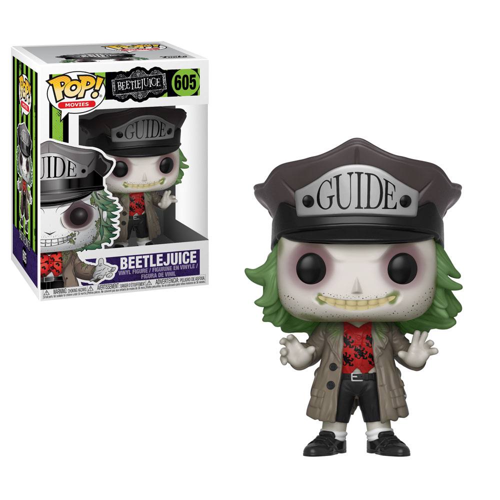 BEETLEJUICE POP! HORROR VINYL FIGURE BEETLEJUICE GUIDE HAT 9 CM P037155