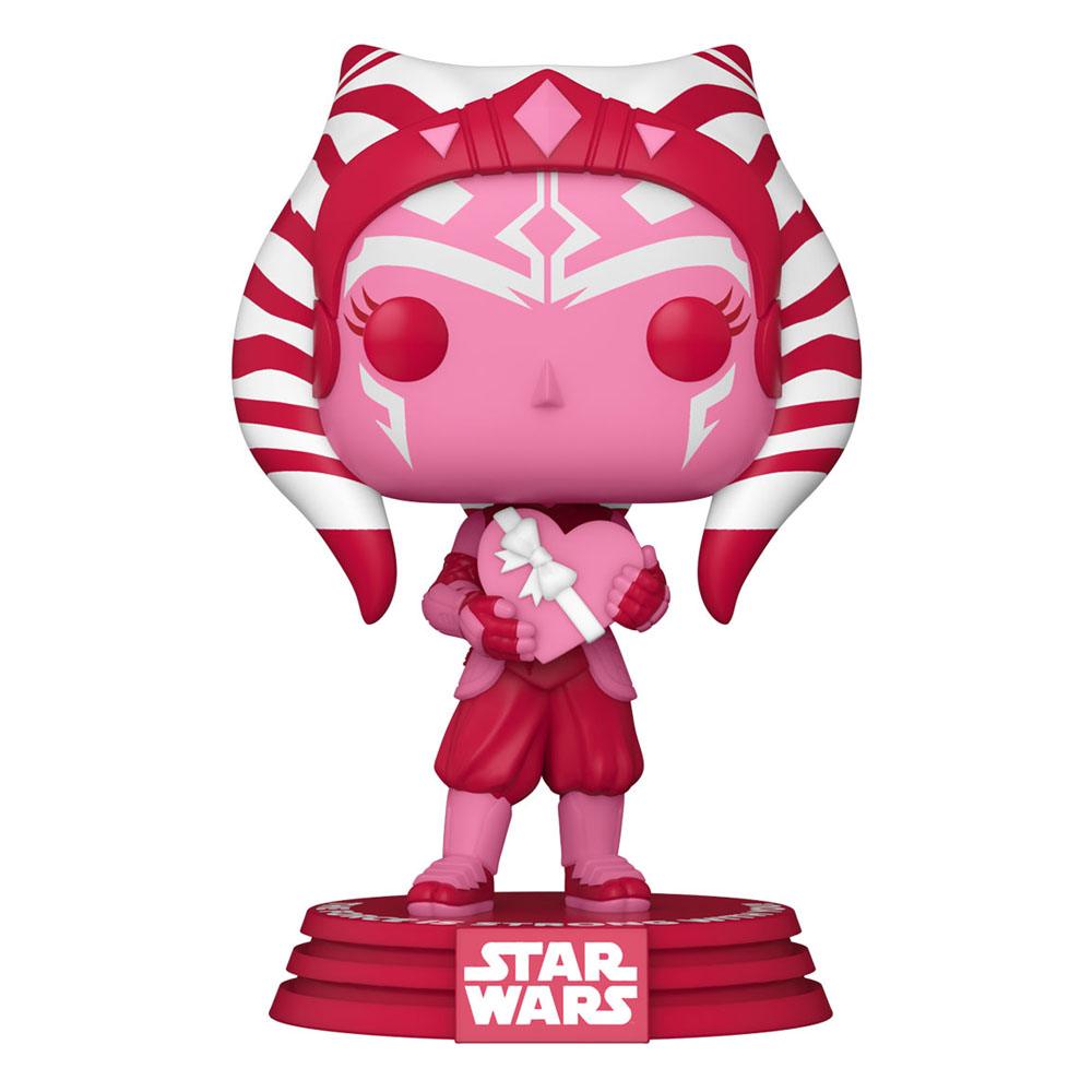 Star Wars Valentines POP! Star Wars Vinyl Figure Ahsoka 9 cm P037479