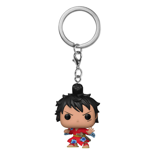 One Piece POP! Vinyl Keychains 4 cm Luffy in Kimono Display (12) P037499