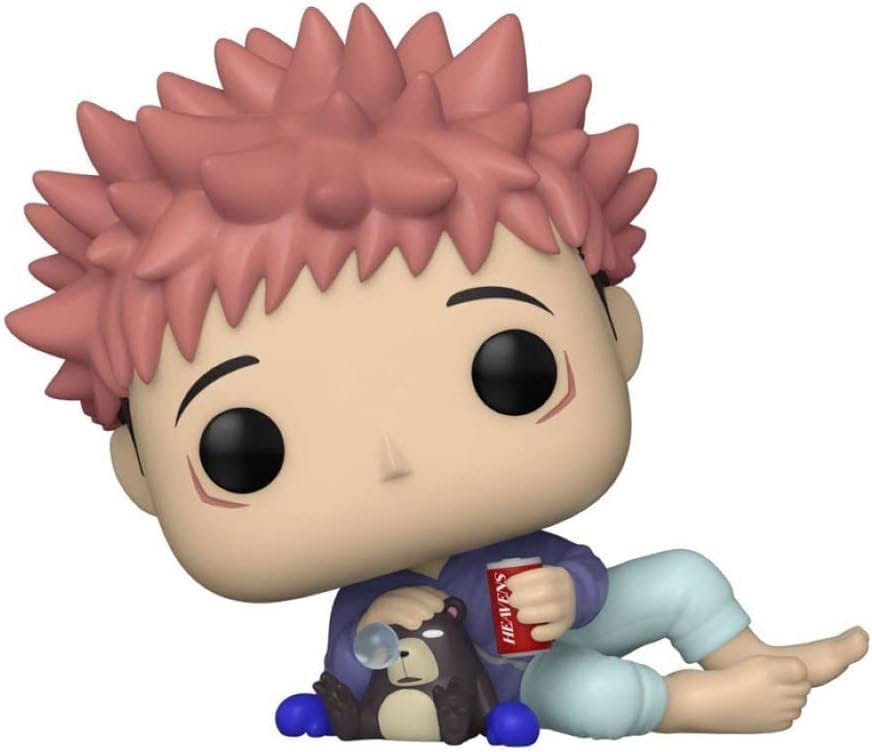 JUJUTSU KAISEN POP! ANIMATION VINYL FIGURE ITADORI W/ TSUKAMOTO DOLL 9 CM P037521