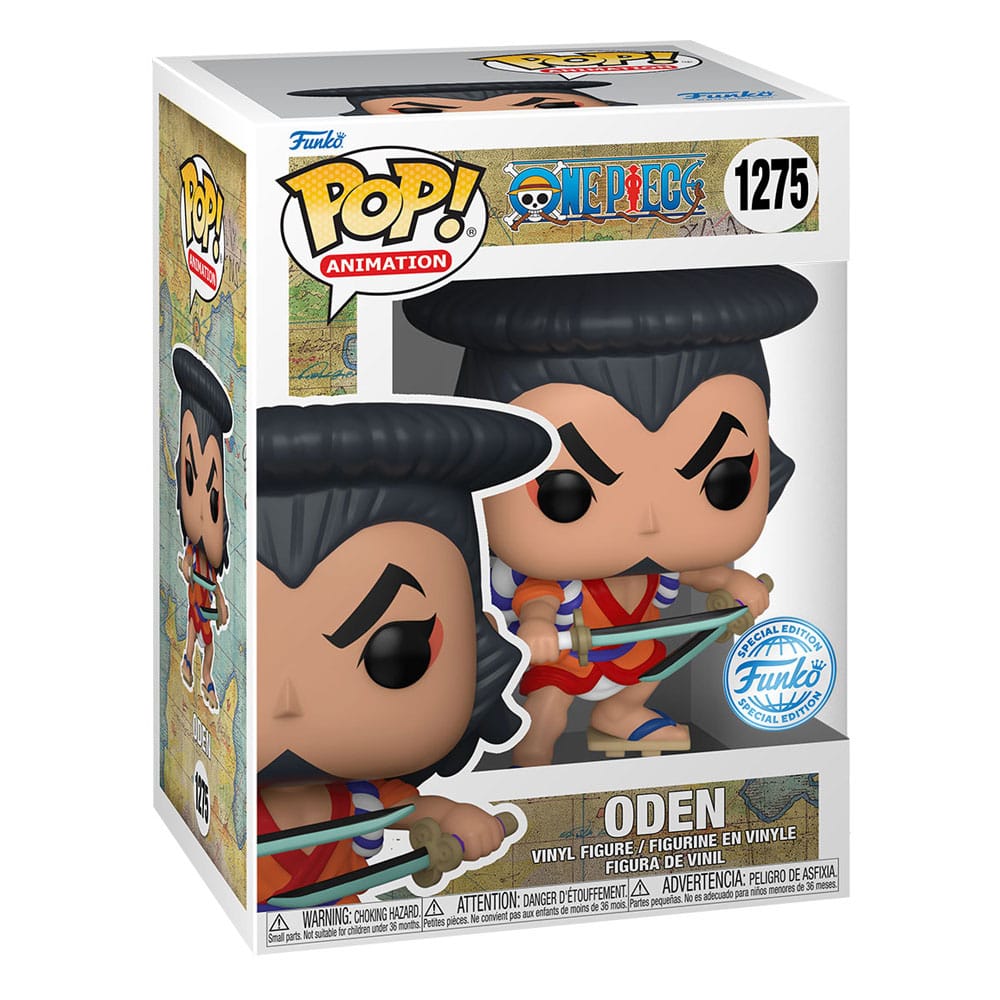 ONE PIECE POP! ANIMATION VINYL FIGURES ODEN 9 CM P037541
