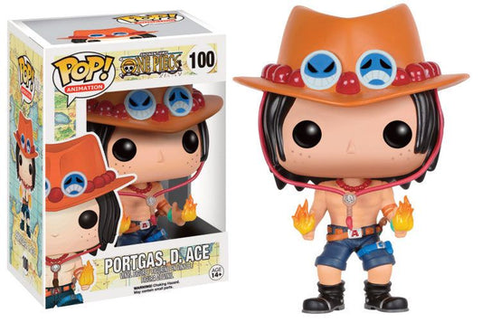 ONE PIECE POP! TELEVISION VINYL FIGURE PORTGAS D. ACE 9 CM P037545