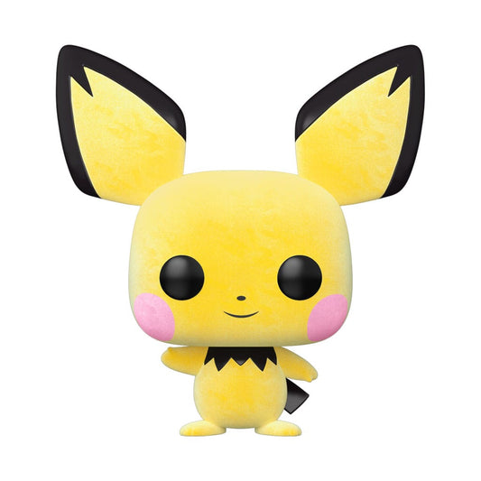 POKEMON POP! GAMES VINYL FIGURE FLOCKED PICHU *EXCLUSIVE VERSION* 9 CM P037571