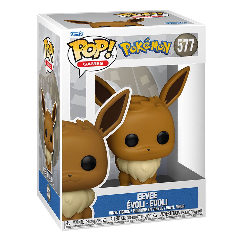 POKEMON POP! GAMES VINYL FIGURE EEVEE (EMEA) 9 CM P037572