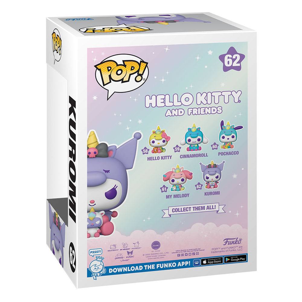 Hello Kitty and Friends POP! Sanrio Vinyl Figure Kuromi 9 cm P037608