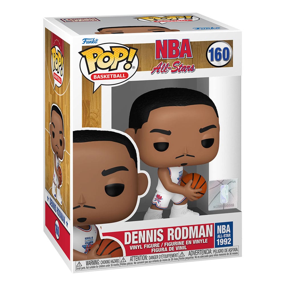 NBA Legends POP! Sports Vinyl Figure Dennis Rodman (1992) 9 cm P037652