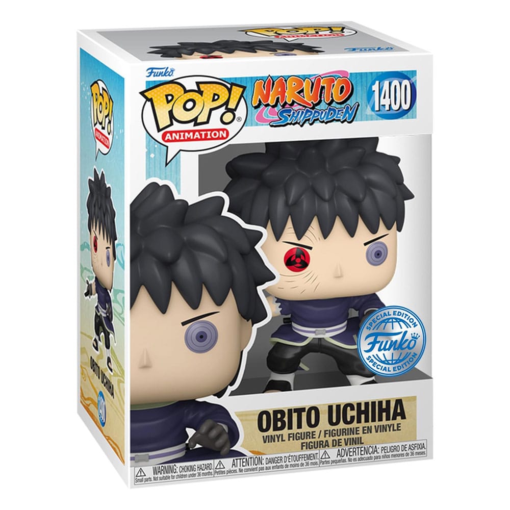 NARUTO POP! ANIMATION VINYL FIGURE OBITO UCHIHA 9 CM P037677
