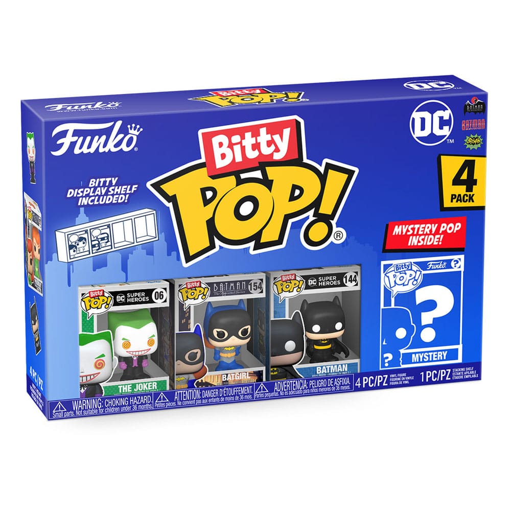 DC BITTY POP! VINYL FIGURE 4-PACK THE JOKER 2,5 CM P037744