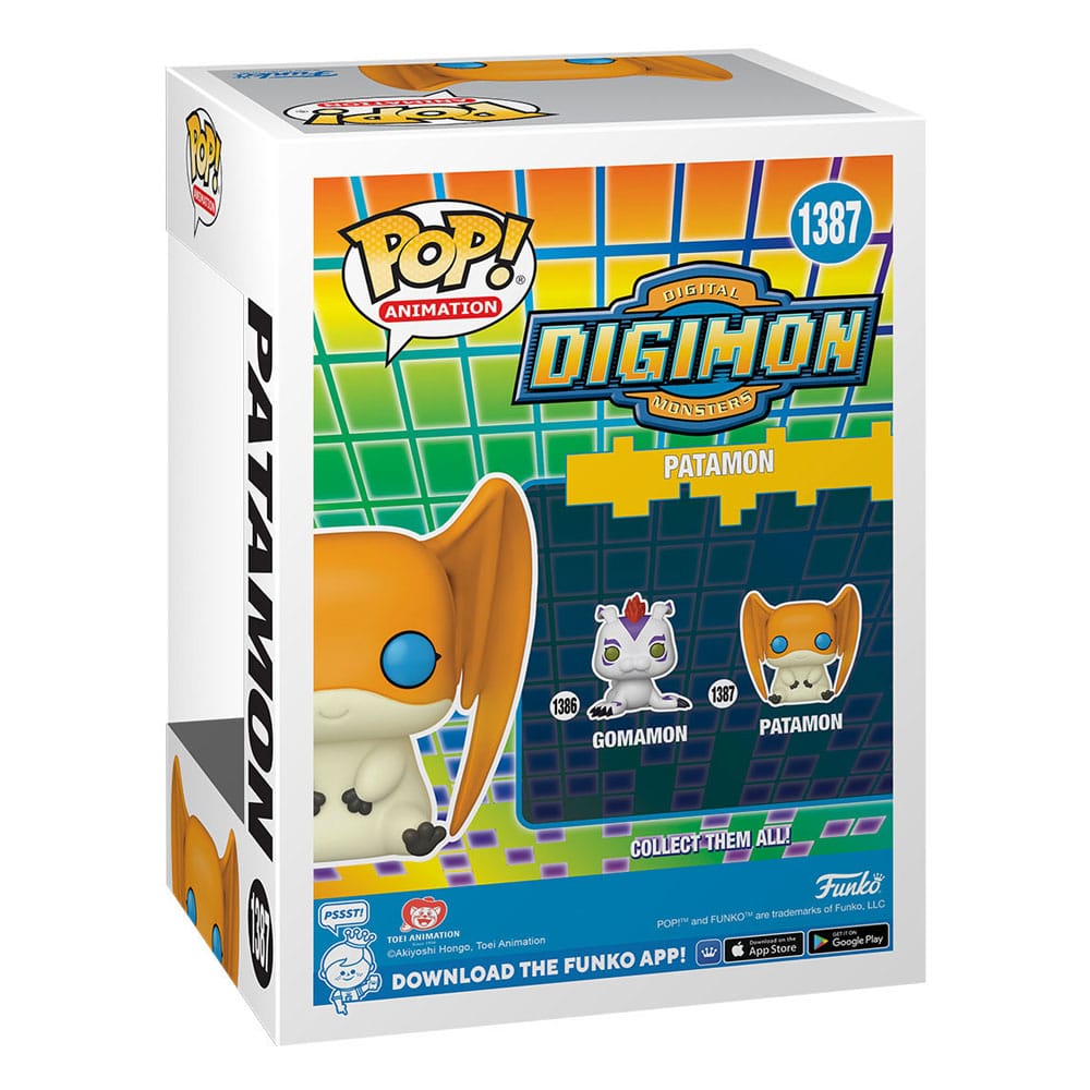 DIGIMON POP! ANIMATION VINYL FIGURE PATAMON 9 CM P037764