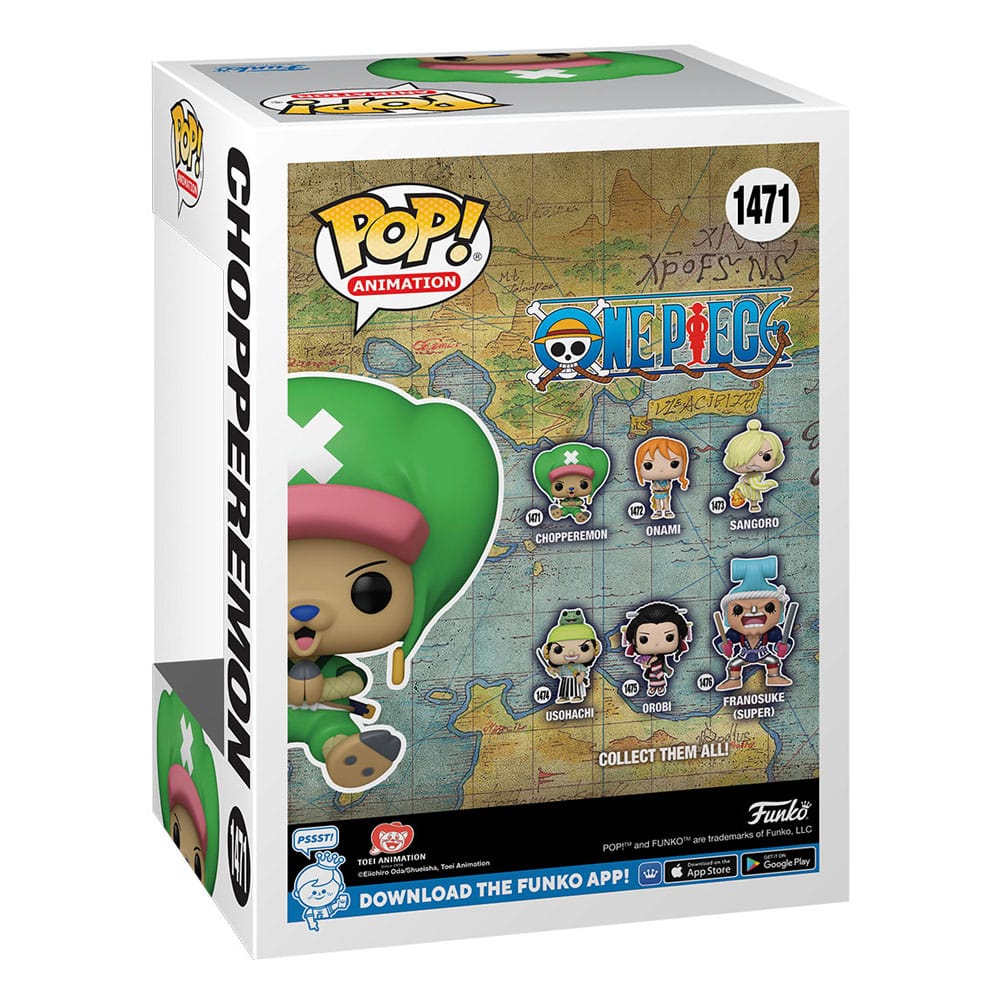 ONE PIECE POP! ANIMATION VINYL FIGURE CHOPPEREMON (WANO) 9 CM P037780