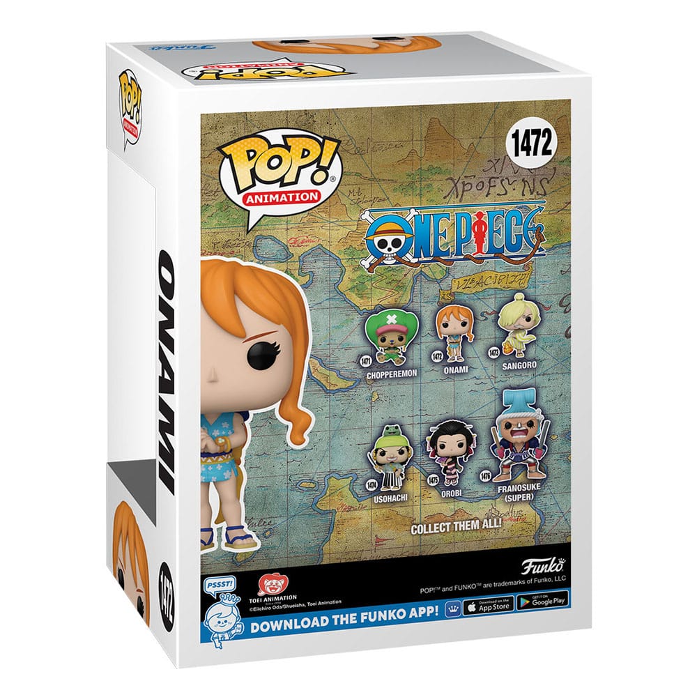 ONE PIECE POP! ANIMATION VINYL FIGURE ONAMI (WANO) 9 CM P037781