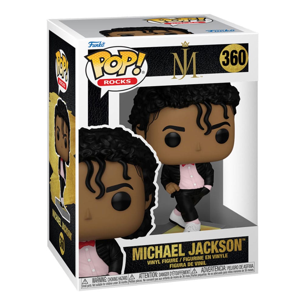 MICHAEL JACKSON POP! ROCKS VINYL FIGURE BILLIE JEAN 9 CM P037872
