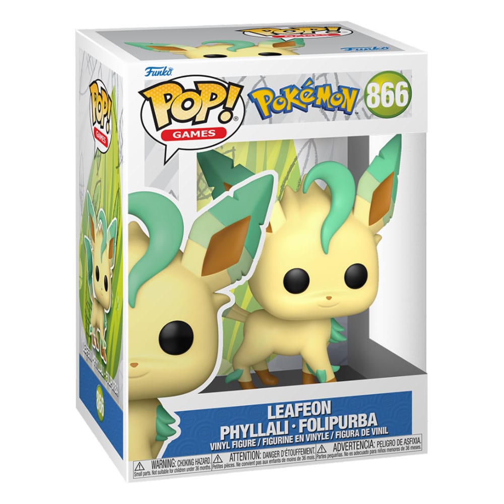 POKEMON POP! GAMES VINYL FIGURE LEAFEON (EMEA) 9 CM
