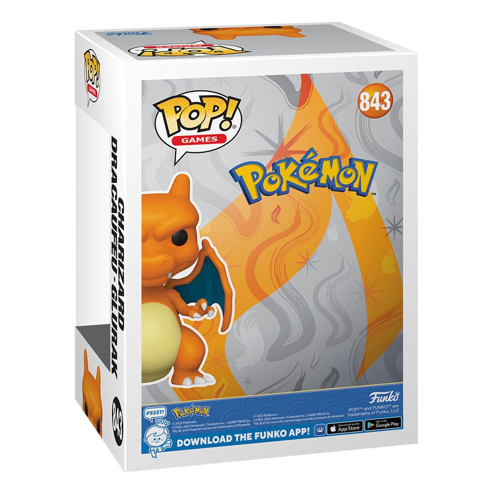 POKEMON POP! GAMES VINYL FIGURE CHARIZARD (EMEA) 9 CM