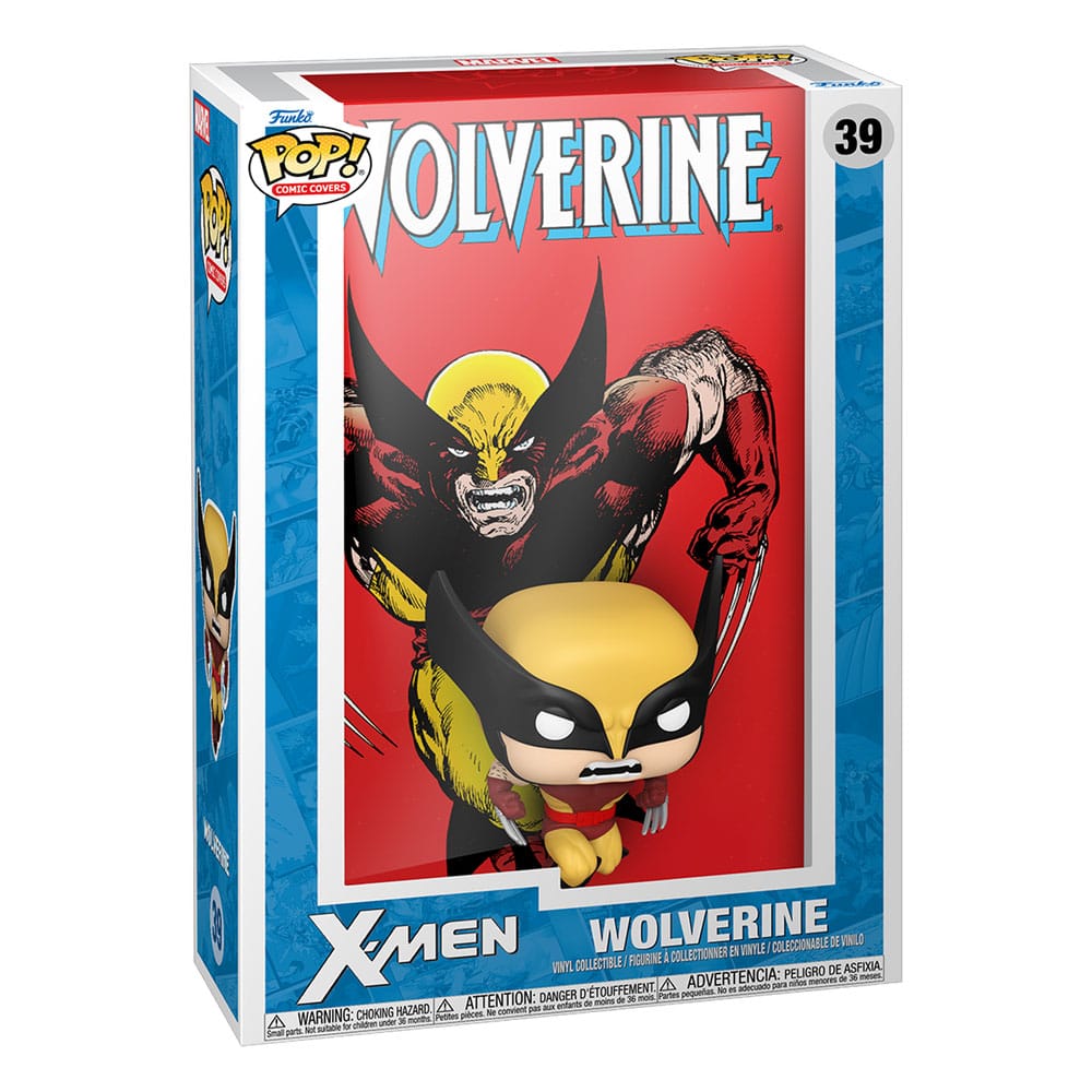 X-MEN POP! COMIC COVERS VINYL FIGURE WOLVERINE #17 (1989) 9 CM P037971