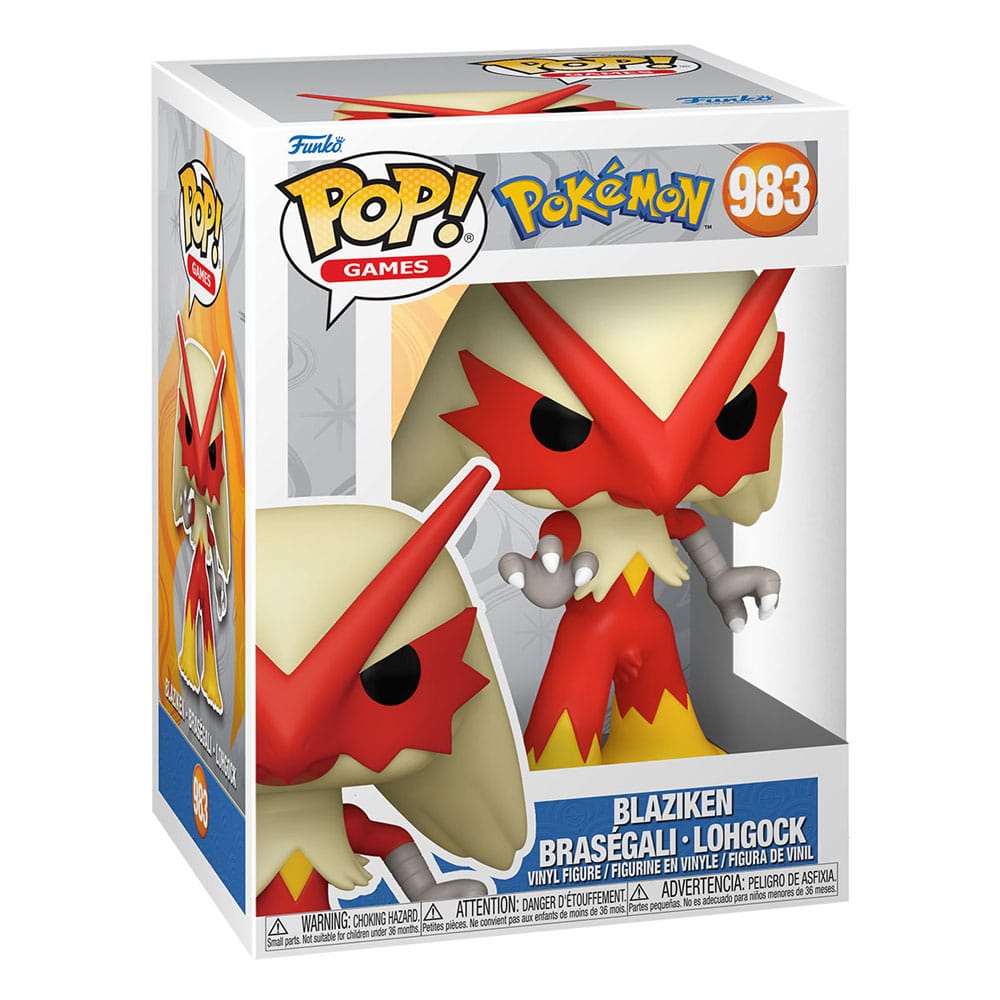 POKEMON POP! GAMES VINYL FIGURE BLAZIKEN(EMEA) 9 CM P038001