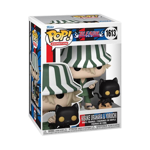 BLEACH POP! ANIMATION VINYL FIGURE KISUKE W/YORUICHI 9 CM P038035