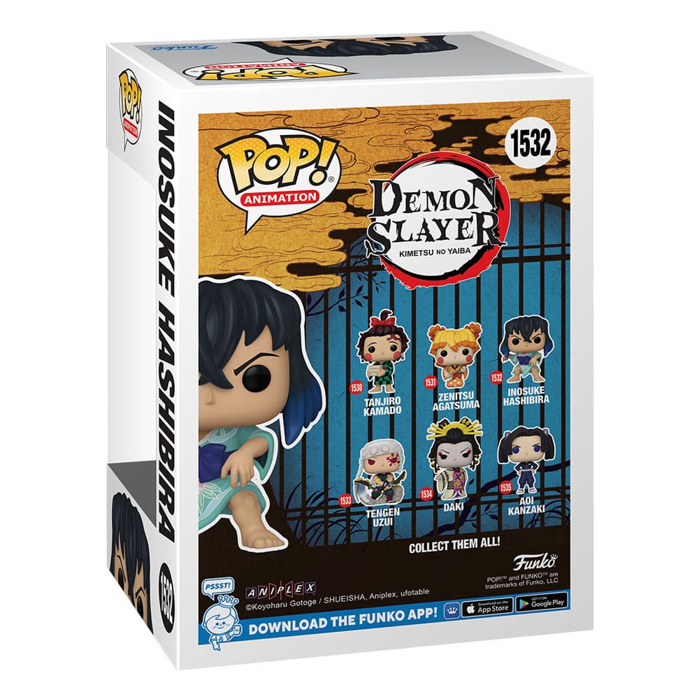 DEMON SLAYER: KIMETSU NO YAIBA POP! ANIMATION FIGURE INOSUKE(KIMONO) 9 CM P038061